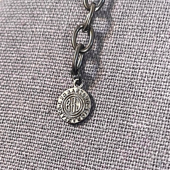 🎉HP! ❤️ RJ Graziano Vintage Black Beaded Box Chain Bib Necklace - Picture 6 of 8